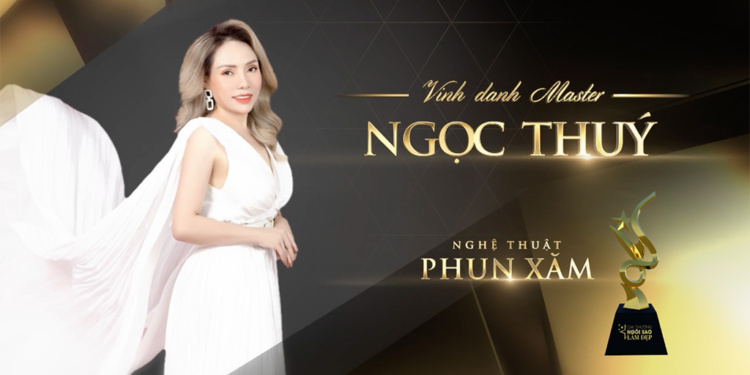 Master Ngọc Thúy xuất sắc chinh phục giải thưởng Ngôi Sao Làm Đẹp 2023 danh giá