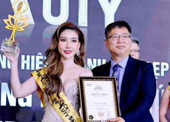 Á hậu Dương Thanh Nhàn đảm nhiệm trọng trách Đại sứ làm đẹp quốc tế tại The Face Beauty 2023