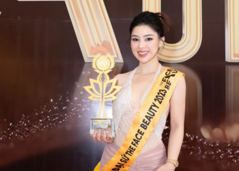 Jade Vũ tỏa sáng với vai trò Đại sứ làm đẹp quốc tế tại The Face Beauty 2023