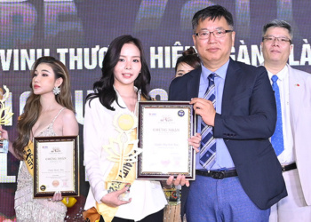 CEO Nguyễn Trâm tỏa sáng với vai trò Đại sứ làm đẹp quốc tế tại The Face Beauty 2023