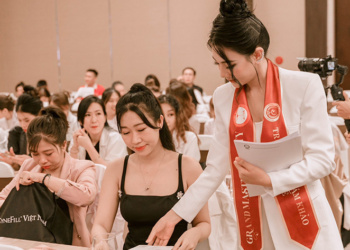 CEO Âu Thái Phương – Phó ban ngành đào tạo thẩm mỹ VBBC – Trưởng ban giám khảo Grand Master Beauty tại TP.HCM