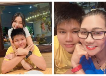 NSƯT Ngọc Huyền mừng sinh nhật con trai cưng, quý tử cao lớn phổng phao và cực phúc hậu