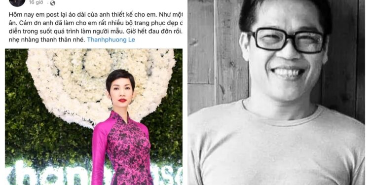 Sao Việt xót xa vì sự ra đi của NTK Thanh Phương ở tuổi 52 1 Sao Việt xót xa vì sự ra đi của NTK Thanh Phương ở tuổi 52