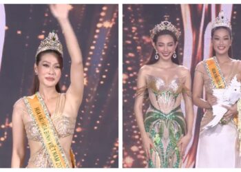 Đoàn Thiên Ân đăng quang Hoa hậu Hòa bình Việt Nam 2022