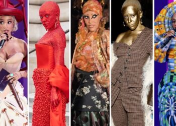Những bộ trang phục kỳ quặc nhất của ‘nữ rapper tạo hit’ Doja Cat, thống trị Fashion Week 2023
