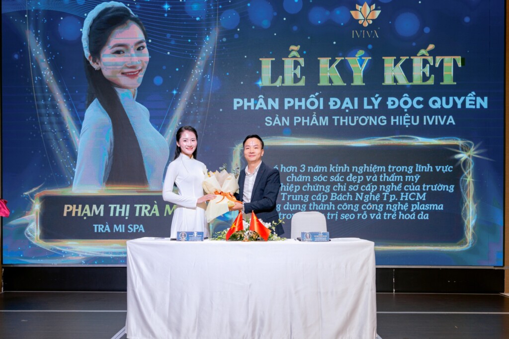 ceo pham thi tra mi tien phong trong hop tac phan phoi san pham iviva va lien ket dao tao nghe spa 1