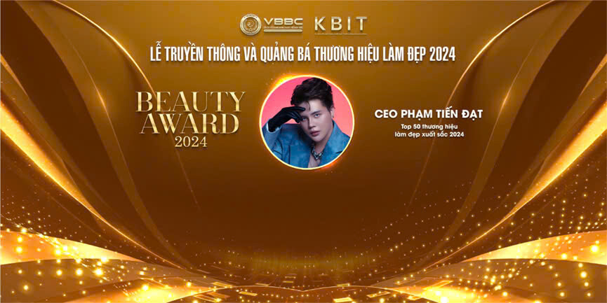 ceo pham tien dat top 50 thuong hieu lam dep xuat sac 2024