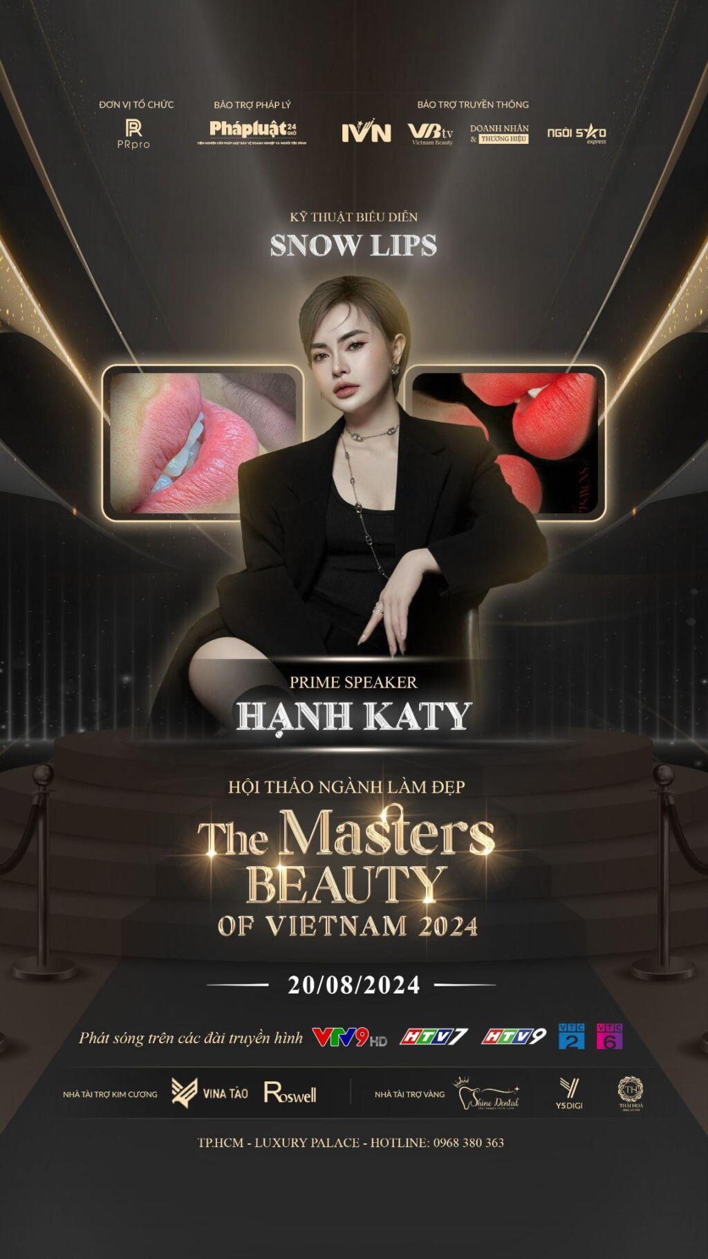 hop bao cong bo speaker hanh katy tai hoi thao the masters beauty of vietnam 2024