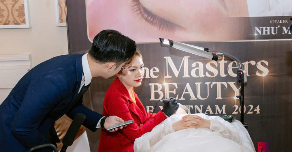 kham pha ky thuat fairybrows doc dao cua master nhu mai tai hoi thao the masters beauty of vietnam 7