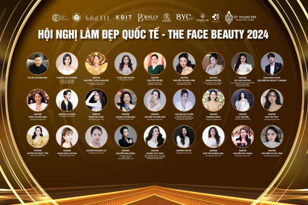 master mai pham truong ban giam khao iso beauty canada chuong trinh khao sat danh gia tay nghe lam dep quoc te tai the face beauty 2024 tai ha noi 2