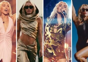 Phong cách thời trang ‘lưu trữ thời đại’ của Miley Cyrus: Từ chiếc váy năm 1996 của Gucci đến chiếc váy Versace năm 2005