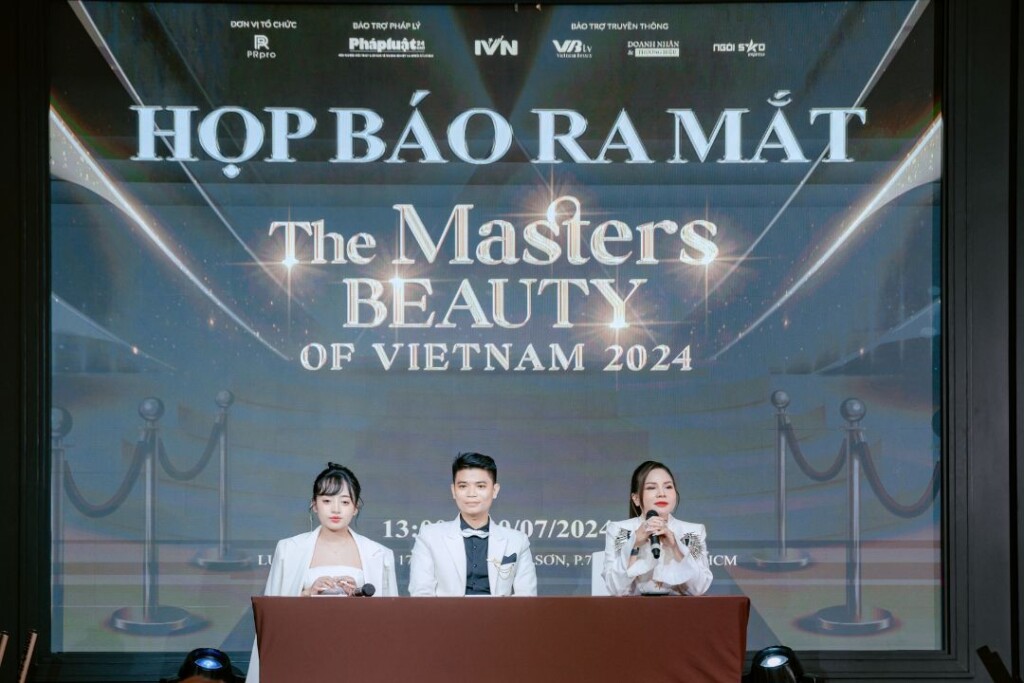 hop bao ra mat su kien bom tan nganh lam dep trong nam 2024 hoi thao the masters beauty of vietnam