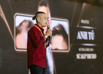 Master Anh Tú Tỏa Sáng Với Kỹ Thuật Scalp Micro tại The Masters Beauty of Vietnam 2024