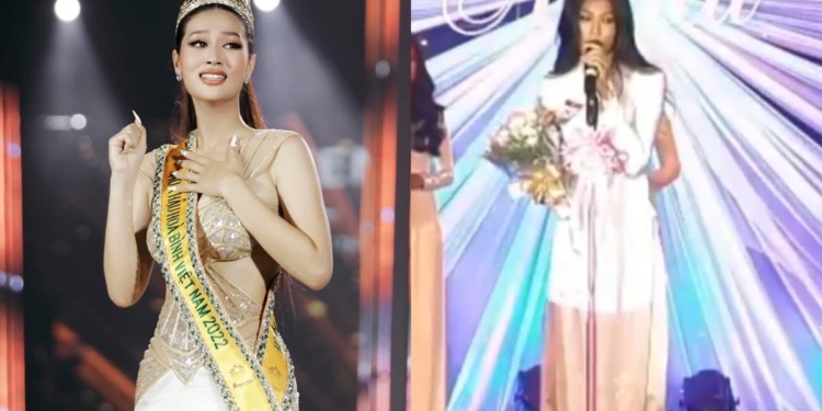 Hot lại clip Hoa hậu Thiên Ân trả lời ứng xử nhiều năm trước, ‘nuốt mic’ là có thật!