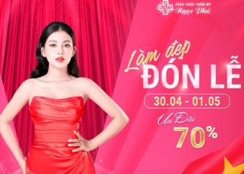 Nhiều chương trình làm đẹp cho chị em nhân dịp lễ 30/4 và 1/5