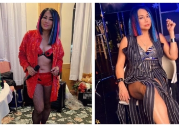 Lynda Trang Đài trung thành với gu thời trang sặc sỡ, chăm chỉ khoe thân hình chắc nuột ở tuổi U60