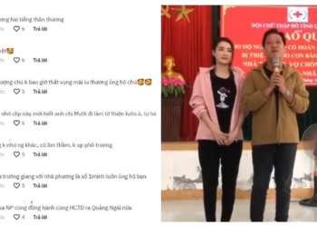 Trường Giang – Nhã Phương âm thầm về Quảng Nam giúp đỡ người dân vùng lũ