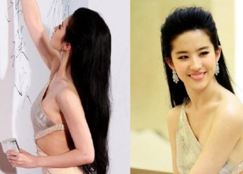 Lưu Diệc Phi dựa vào mảnh ‘vải tam giác’ để che đậy sự xấu hổ, phá tan hình tượng ‘Ngọc nữ’