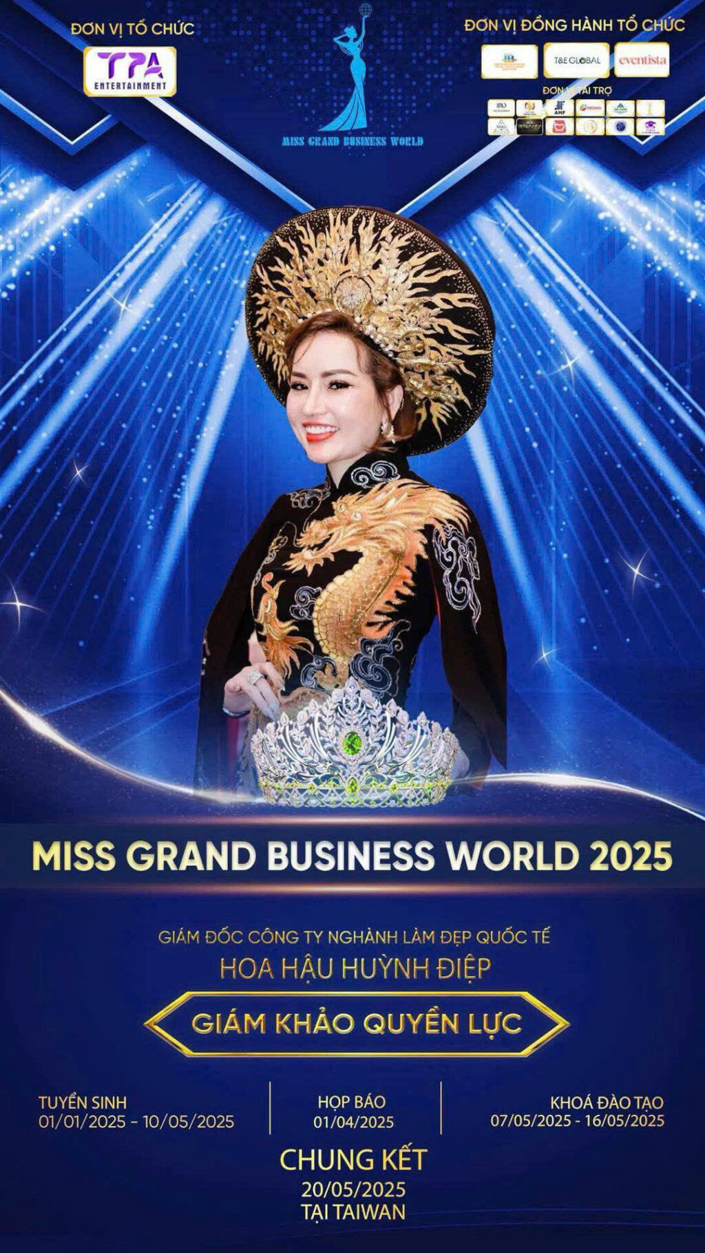 MISS HUỲNH ĐIỆP – “BÔNG HỒNG VÀNG” CỦA NGÀNH LÀM ĐẸP VIỆT NAM TỎA SÁNG TRONG VAI TRÒ BAN GIÁM KHẢO TẠI MISS GRAND BUSINESS WORLD 2025 2 miss huynh diep bong hong vang cua nganh lam dep viet nam toa sang trong vai tro bgk tai miss grand business world 2025