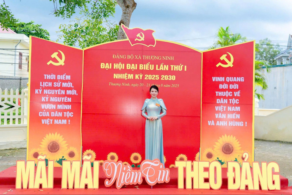 Á hậu Quách Thị Thân và hành trình “đẹp từ trái tim” tại Đại hội xã Thượng Ninh 6 a hau quach thi than va hanh trinh dep tu trai tim tai dai hoi xa thuong ninh 1