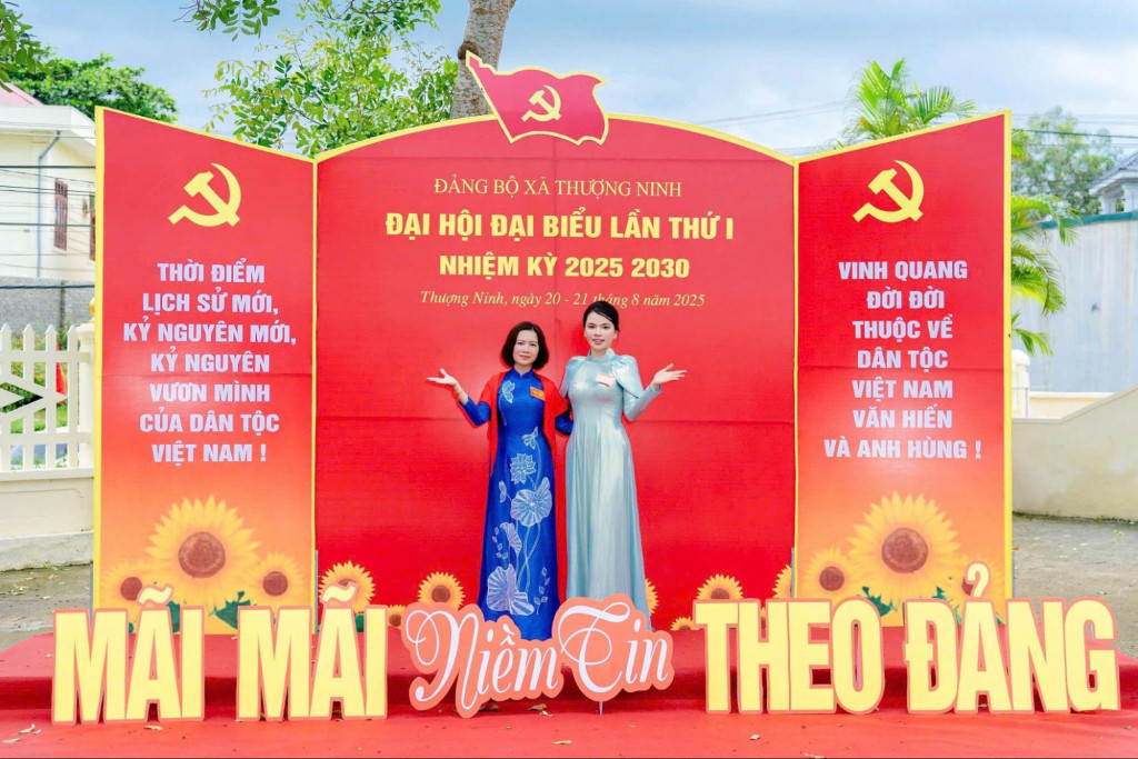 Á hậu Quách Thị Thân và hành trình “đẹp từ trái tim” tại Đại hội xã Thượng Ninh 4 a hau quach thi than va hanh trinh dep tu trai tim tai dai hoi xa thuong ninh 3