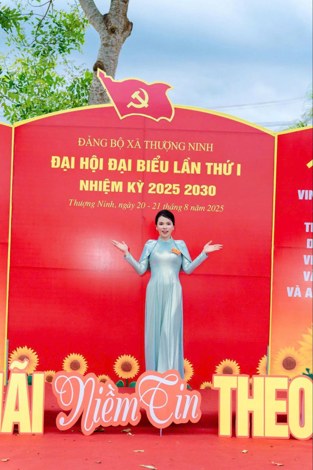Á hậu Quách Thị Thân và hành trình “đẹp từ trái tim” tại Đại hội xã Thượng Ninh 3 a hau quach thi than va hanh trinh dep tu trai tim tai dai hoi xa thuong ninh 5