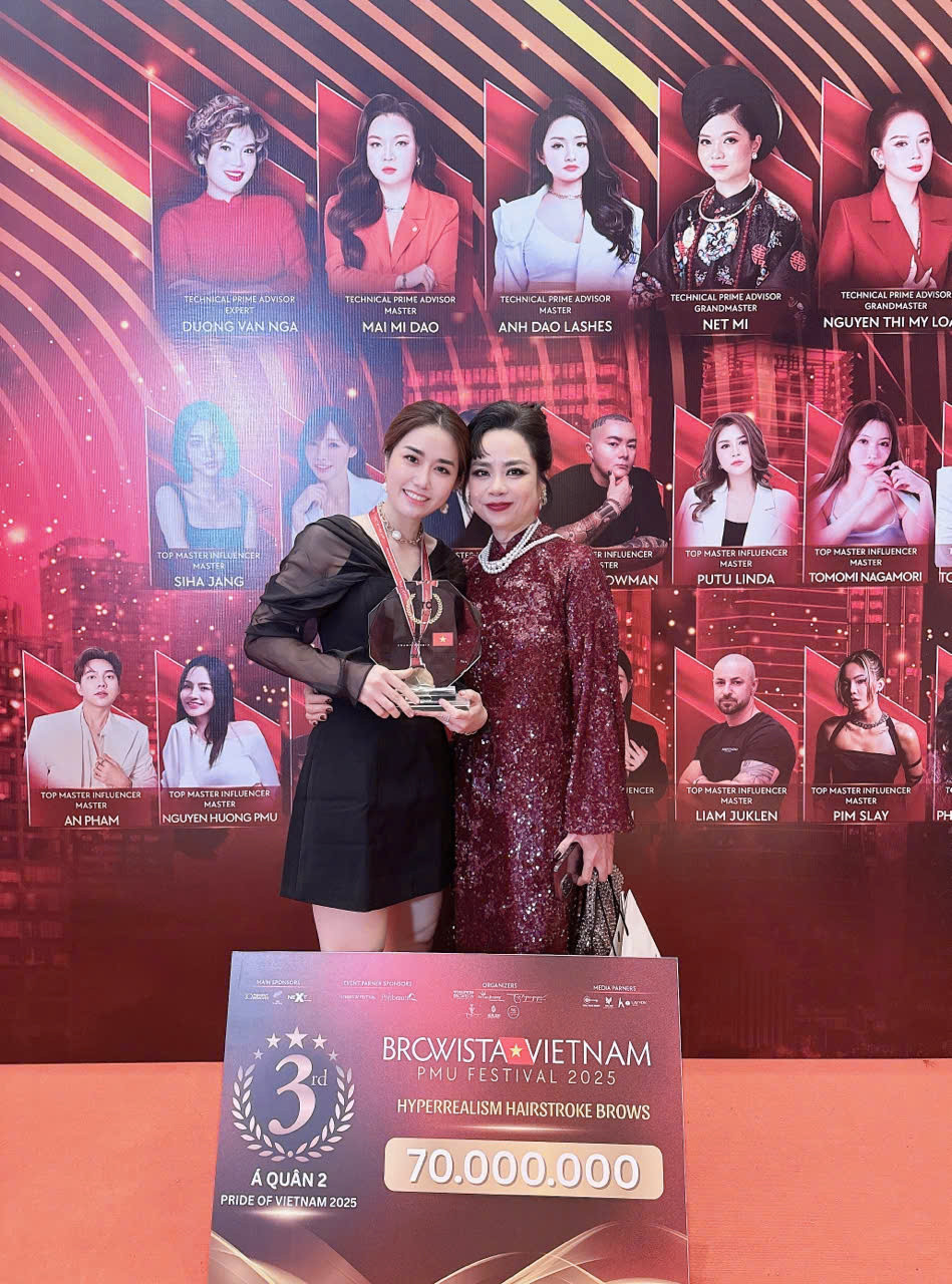 a quan hairstroke nghe thuat browista viet nam 2025 goi ten chuyen gia nguyen thi thanh huyen 2