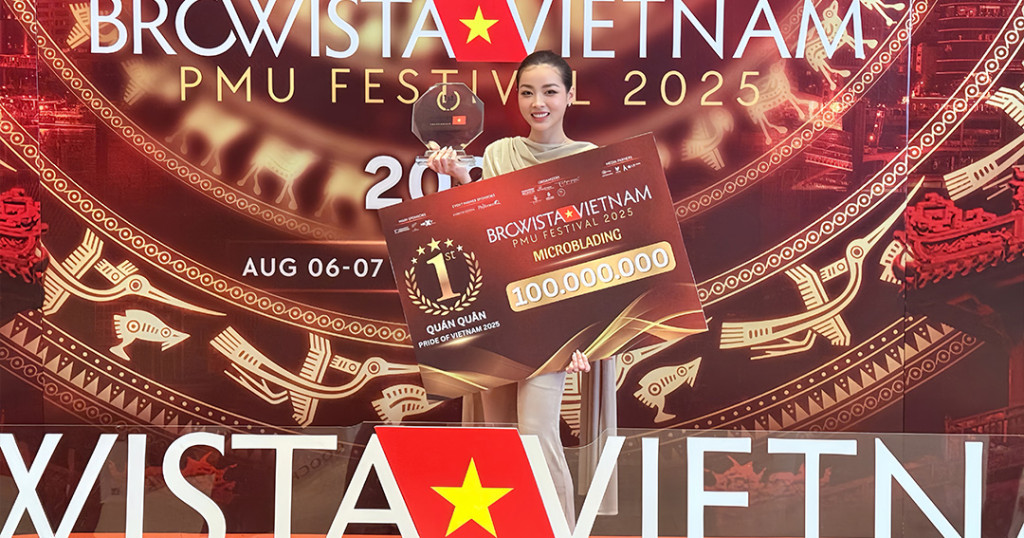 Chuyên Gia Thảo Bùi Xuất Sắc Giành Ngôi Vị Quán Quân Điêu Khắc Sợi Tại Browista Vietnam & Lash Championship 2025 1 chuyen gia thao bui xuat sac gianh ngoi vi quan quan dieu khac soi tai browista vietnam lash championship 2025 6