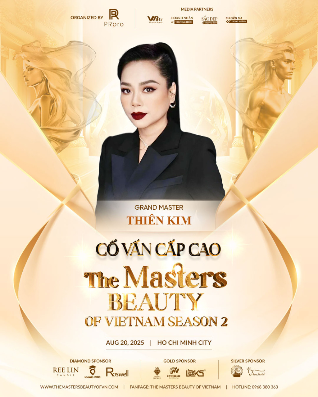 master thien kim lo dien vai tro quan trong trong su kien dot pha cua nganh lam dep co van quyen luc tai the masters beauty of vietnam season 2 1