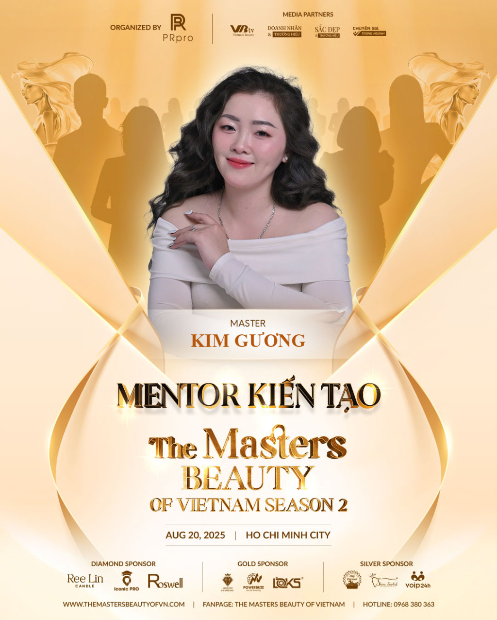 su gop mat cua master kim guong voi vai tro mentor kien tao diem nhan nghe thuat tai the masters beauty of vietnam season 2